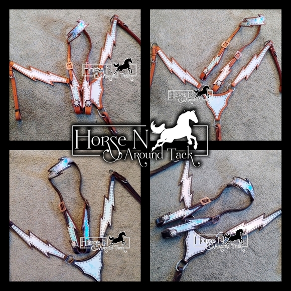 horse N Around Tack Other Custom Horse Headstall And Breastcollar